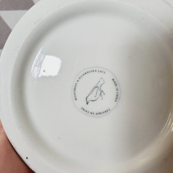 Anthropologie Monogram N Alphabet Mug - Picture 2 of 3